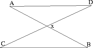A non simple quadrilateral